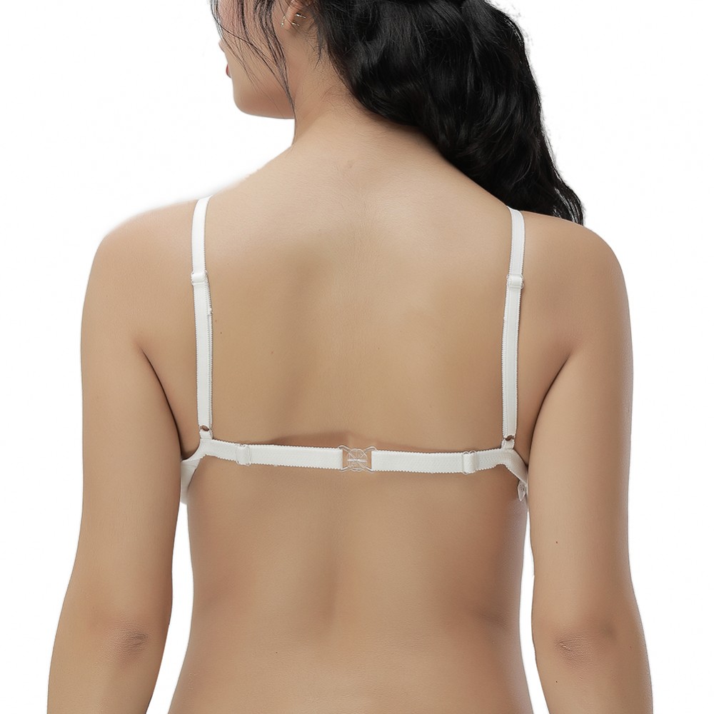 Blue Adjustable Straps Printing Bra Pillow Chest Prevention